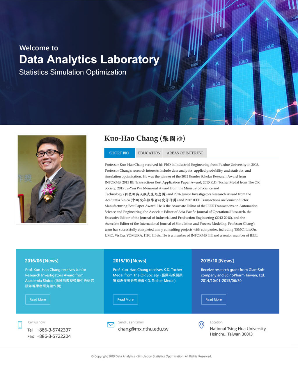 Data Analytics Laboratory 網頁設計